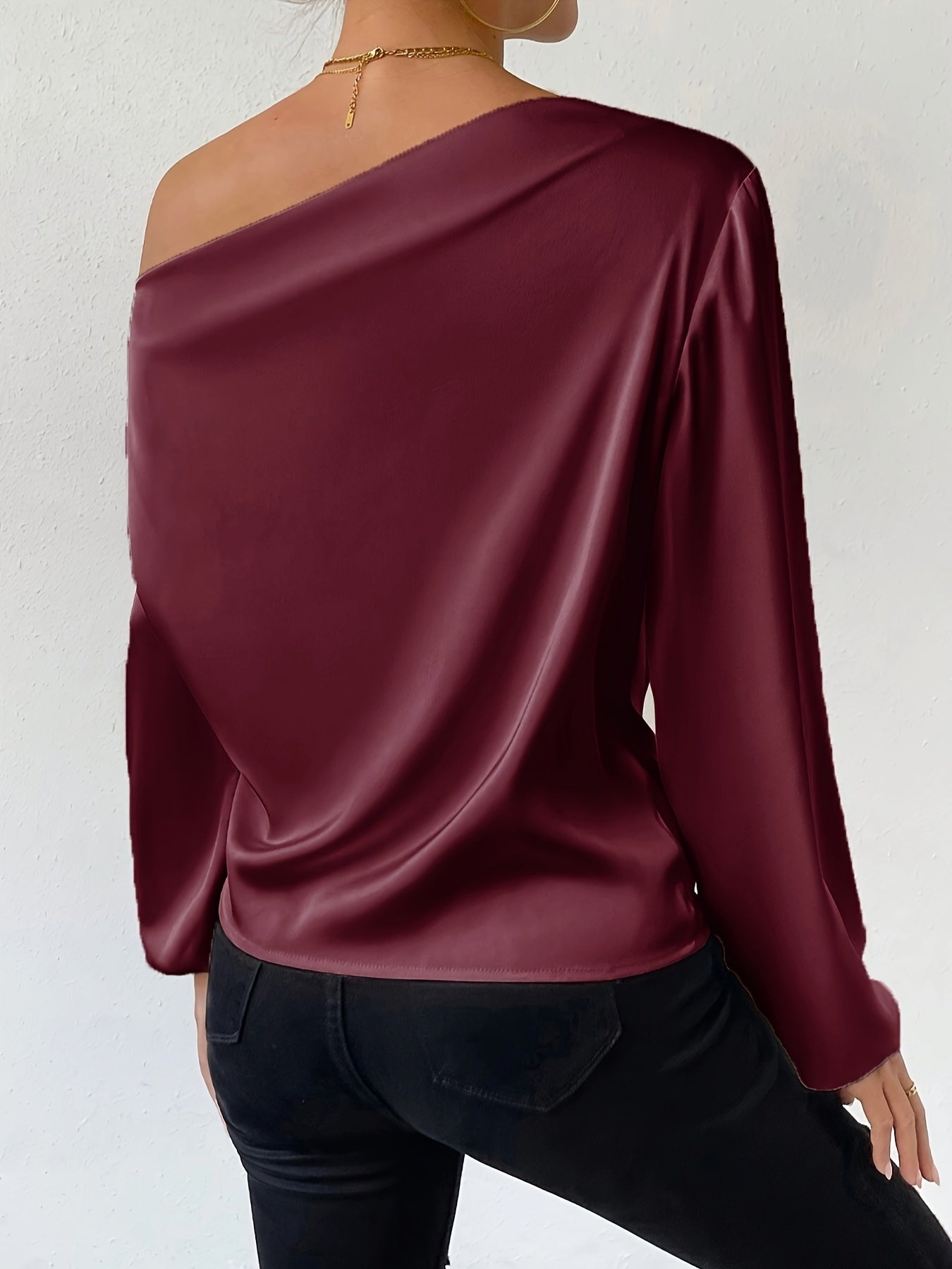 Adrie - Asymmetrische Herfstblouse