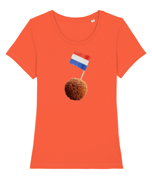 Oranje Anouk - Bitterballen T-shirt