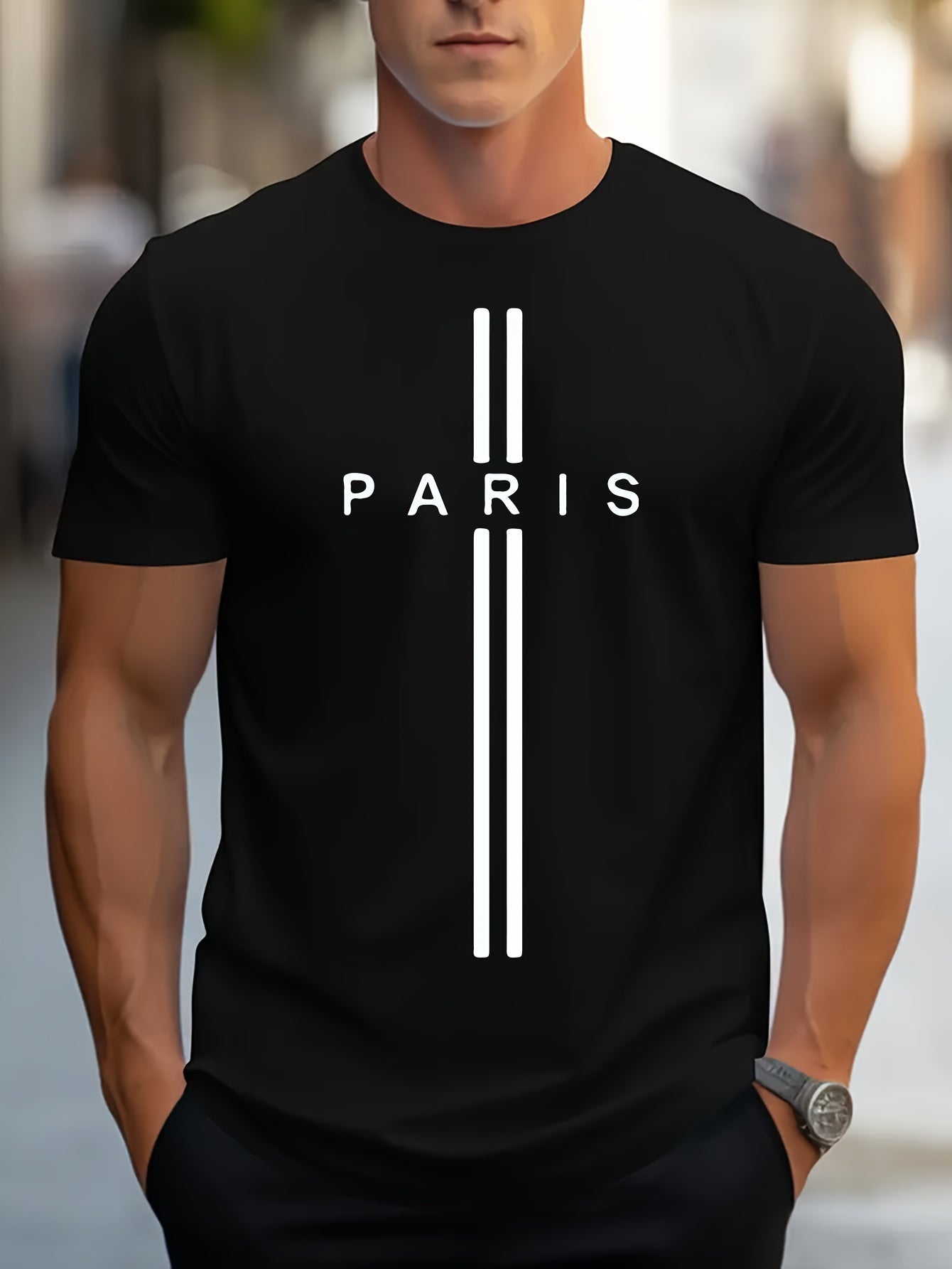 Max - Parijse Print T-shirt