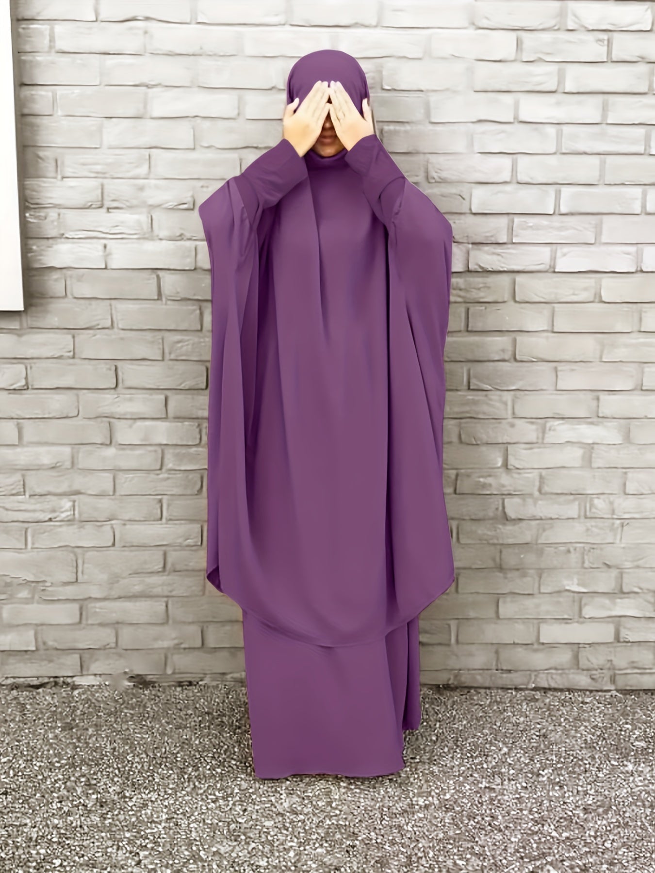 Fatima - Elegante Abaya Tweedelige Set