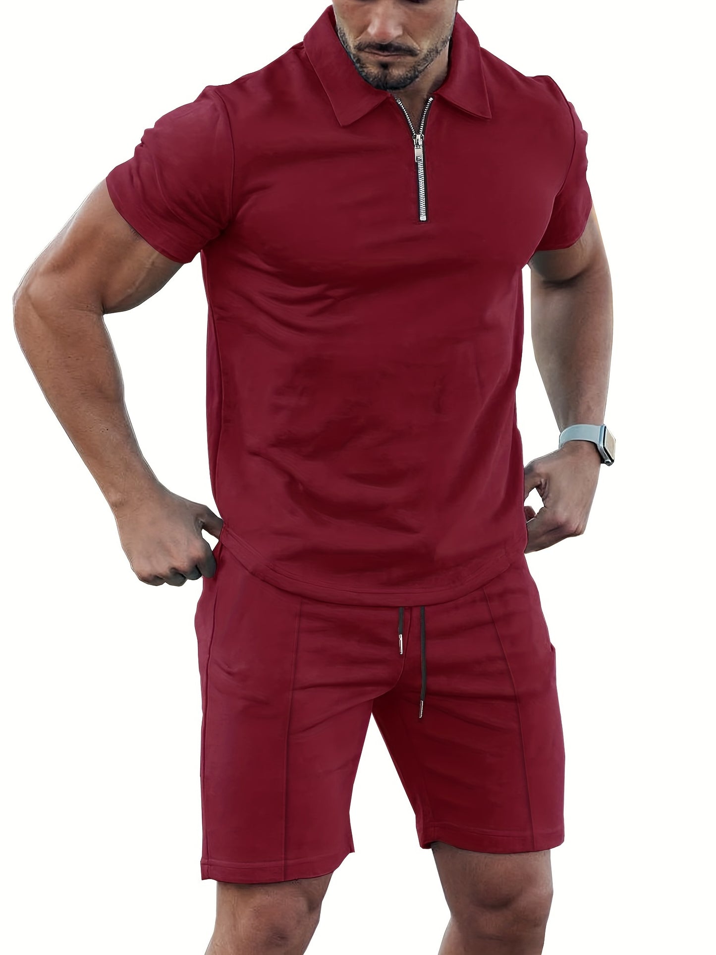 Daan - Casual Sportieve Fleece Polo