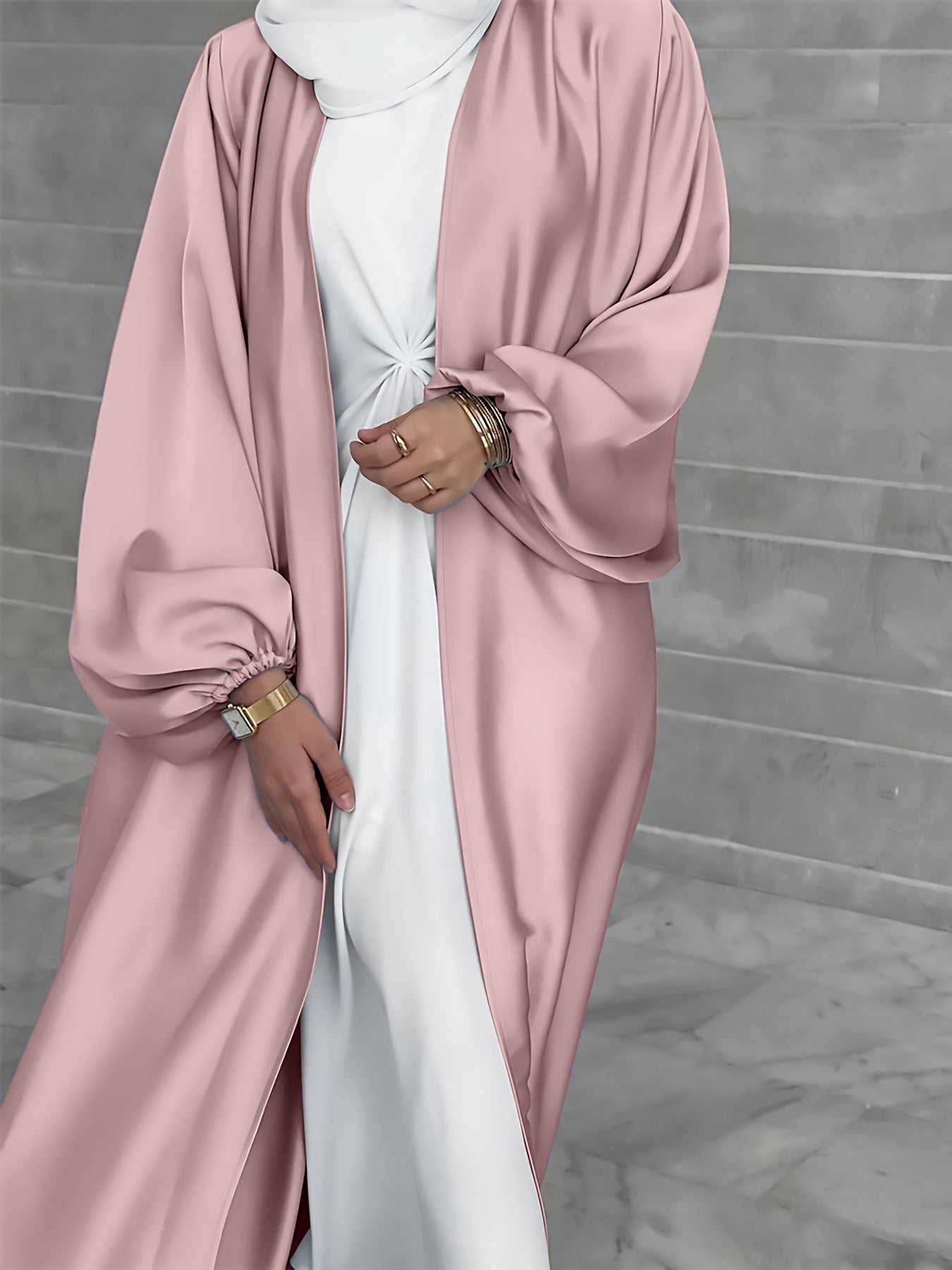 Eva - Elegante Abaya Jurk met Riem