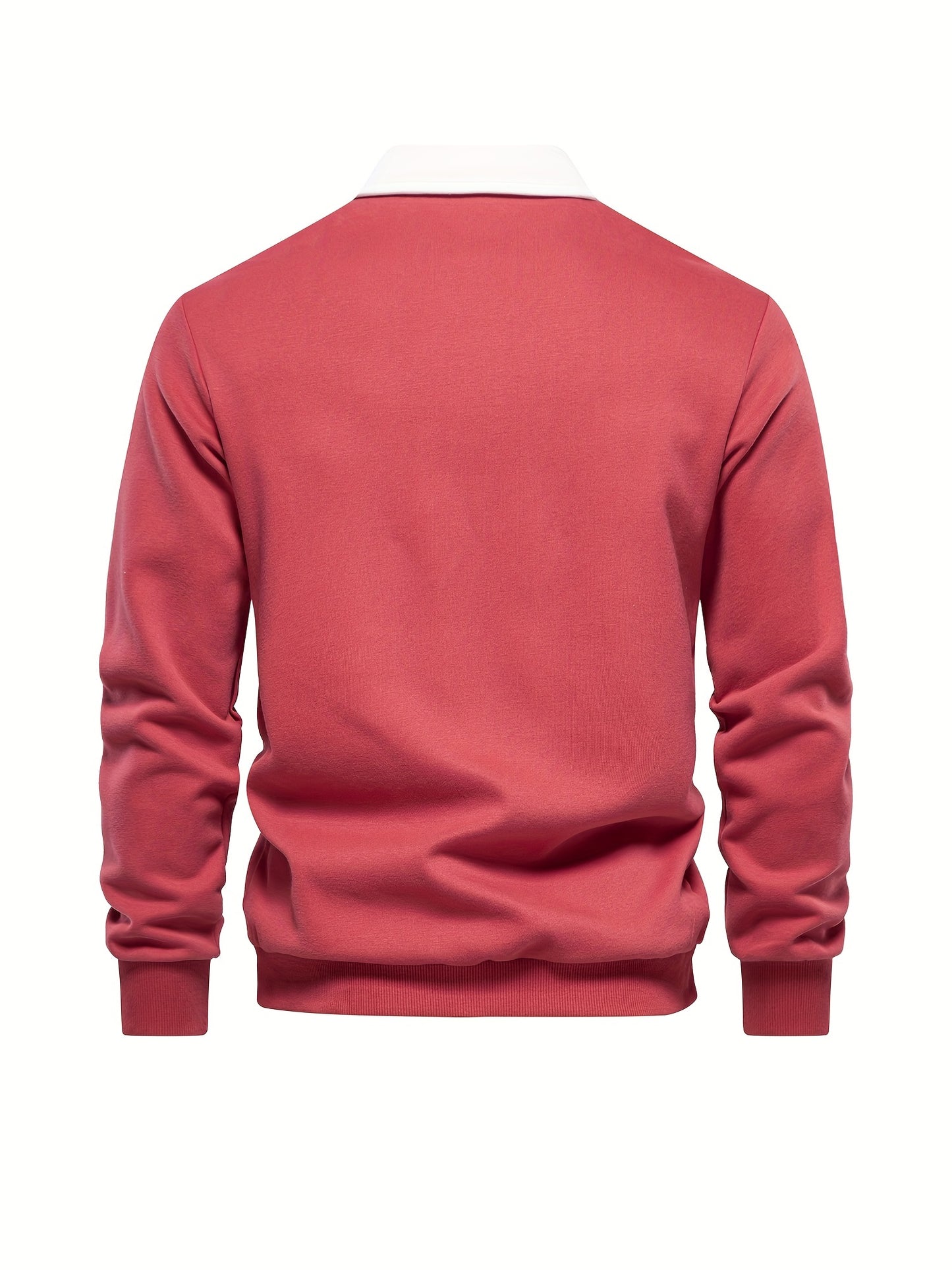 Max - Herfst/Winter Katoenmix Rugby Sweatshirt