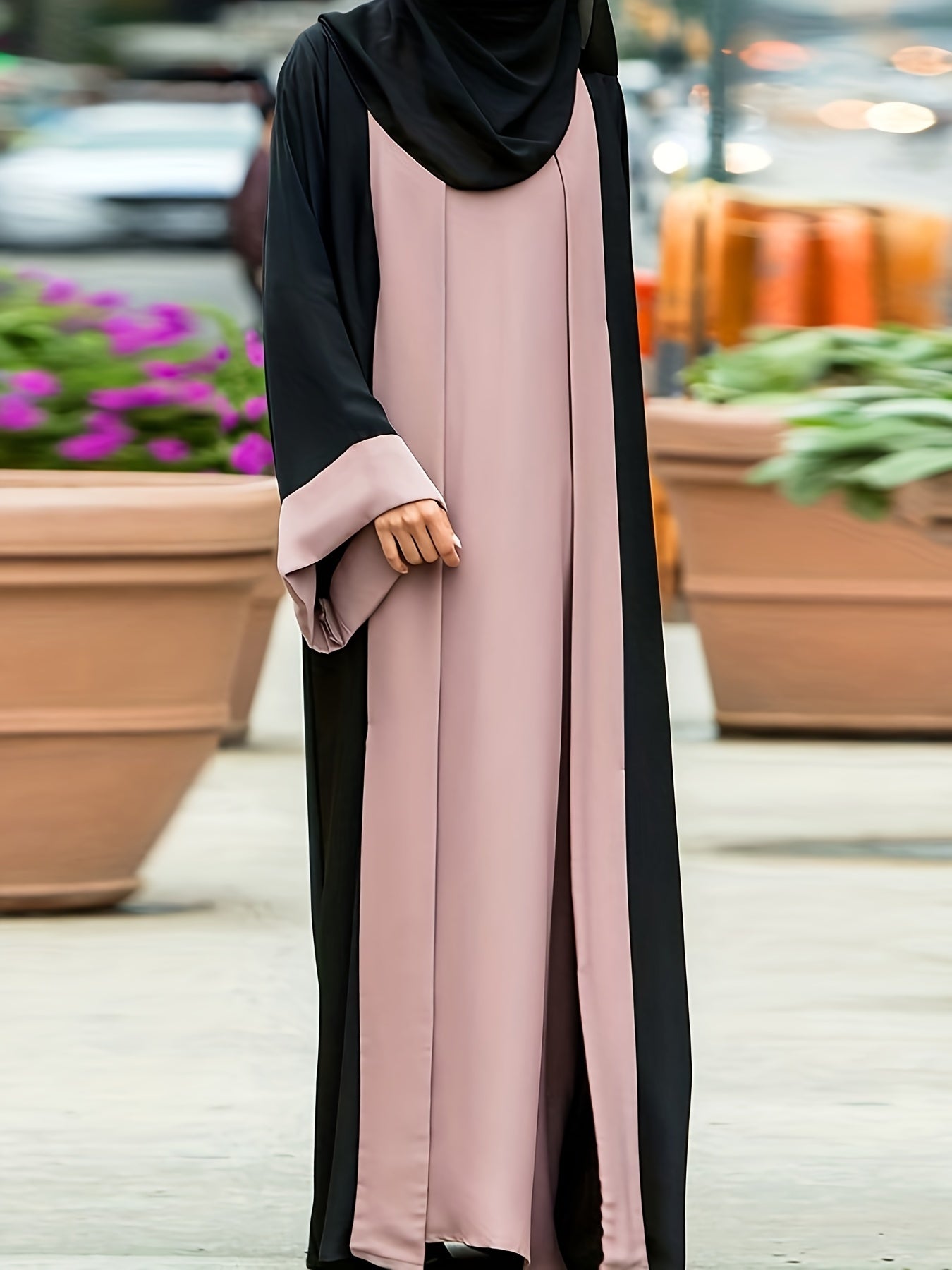 Sofia - Elegante Abaya Maxi-jurk