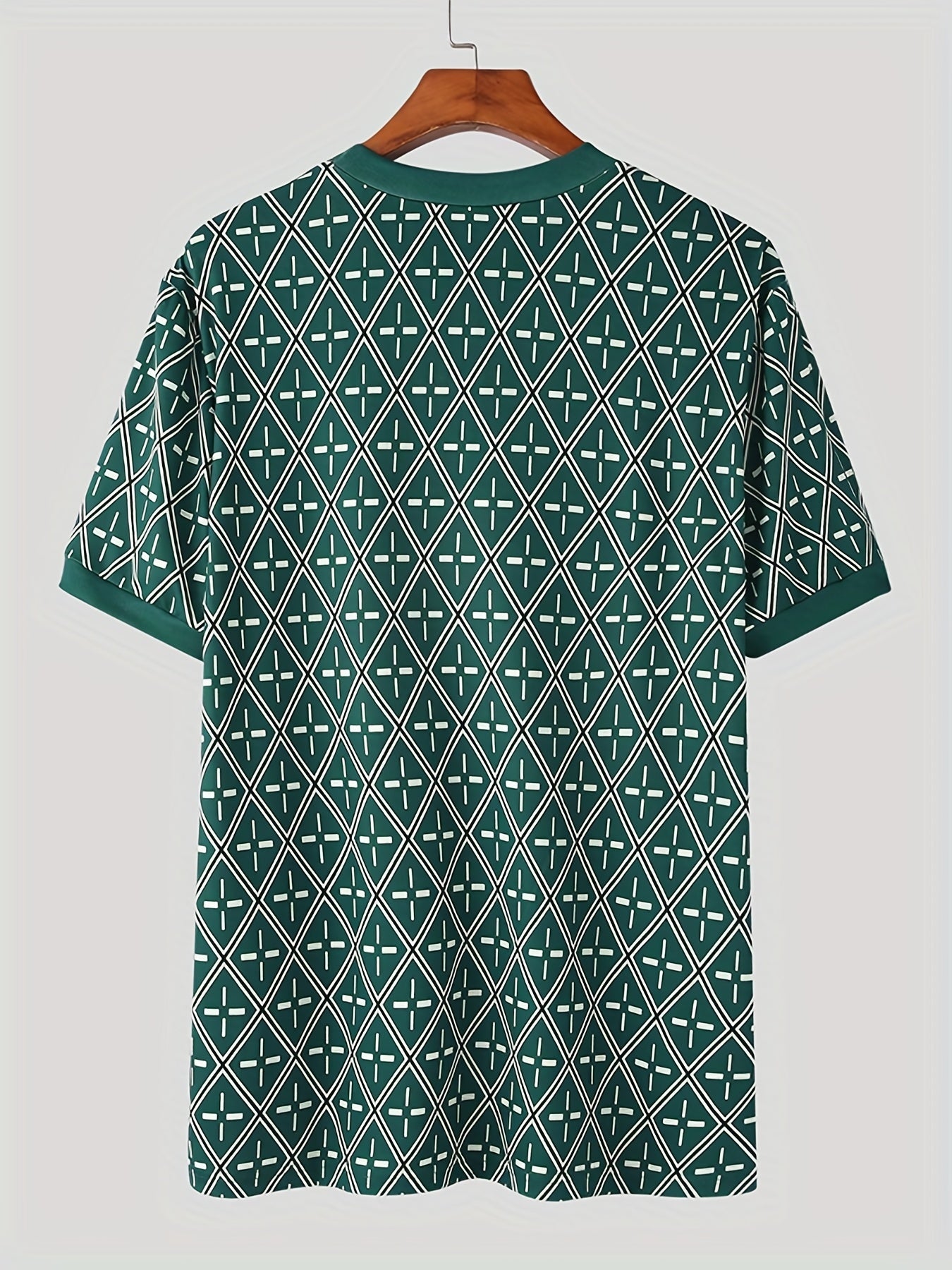 Johan - Stijlvol Argyle T-shirt