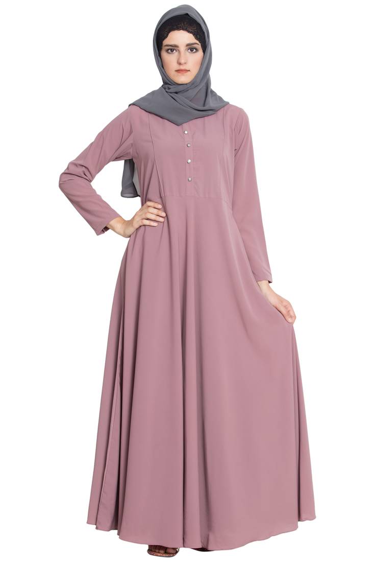 Aisha - Elegante Roze Abaya