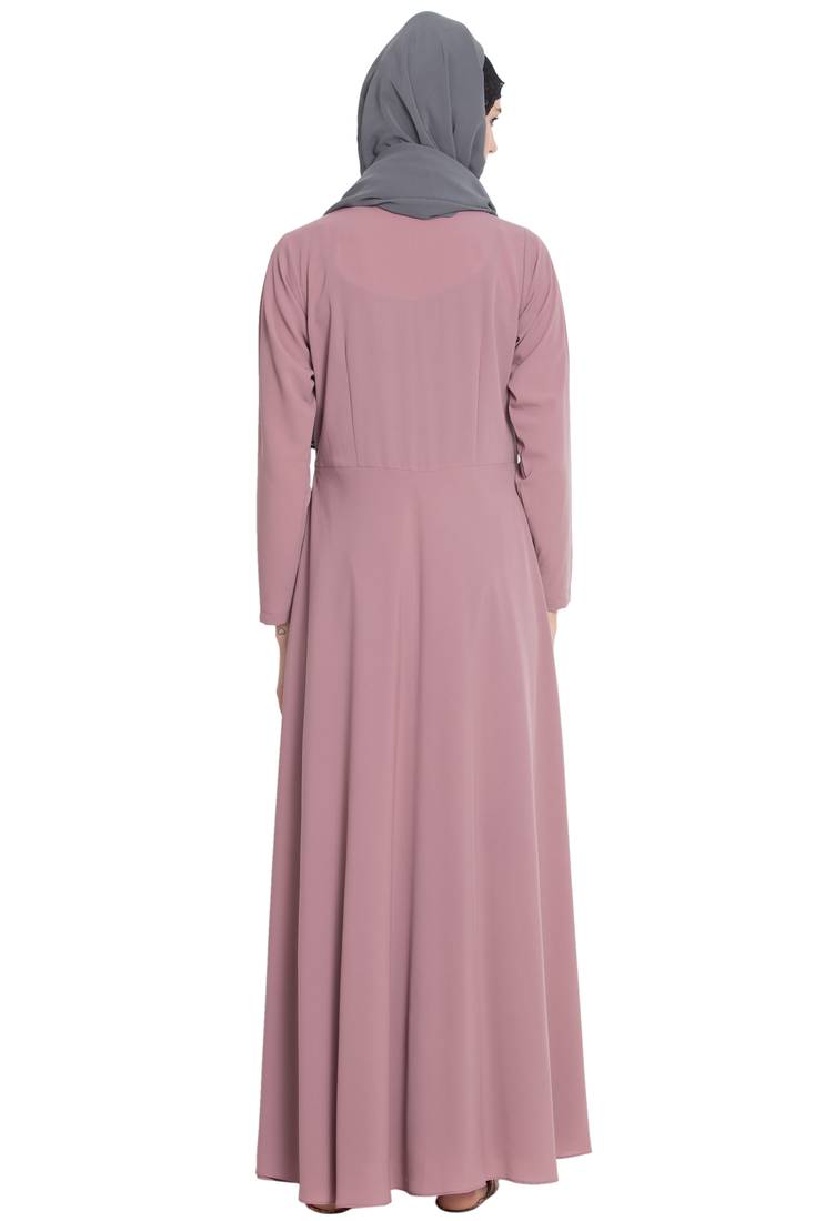 Aisha - Elegante Roze Abaya