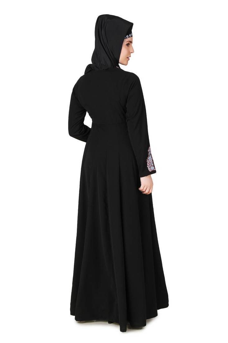 Sofia - Elegante Zwarte Abaya met Hijab