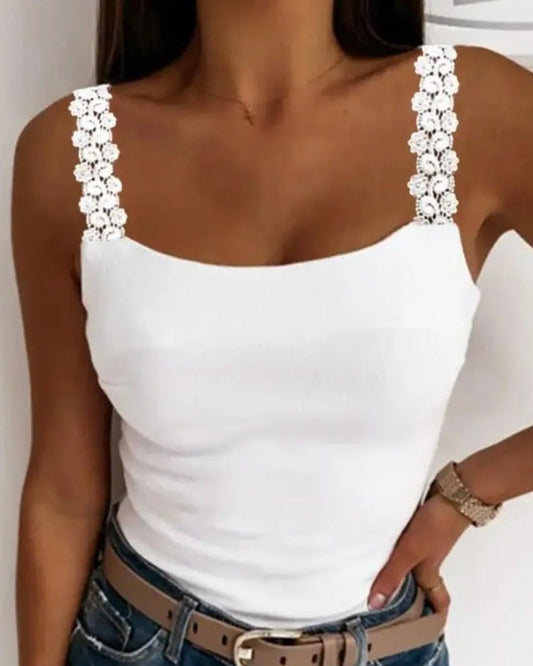 Sophie - Elegante Tanktop met Kant