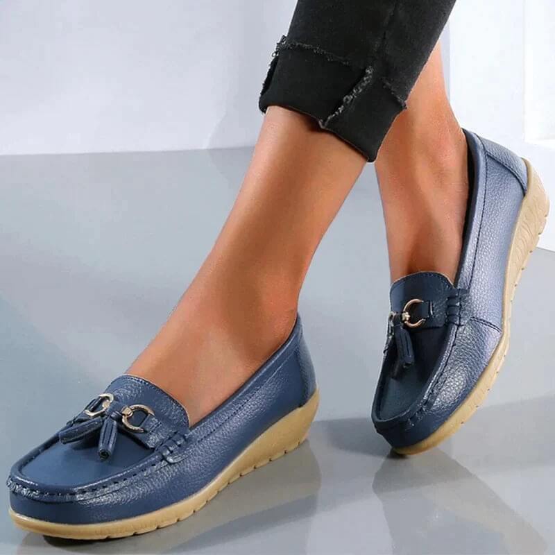 Bibi - Orthopedische Lederen Loafers