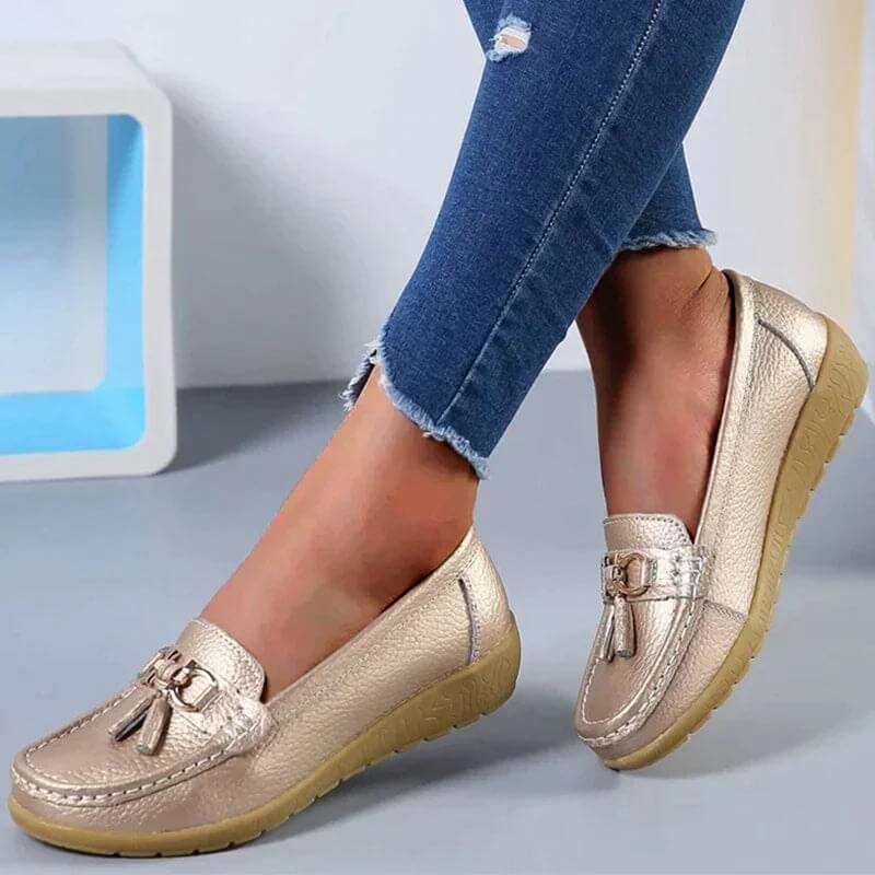 Bibi - Orthopedische Lederen Loafers