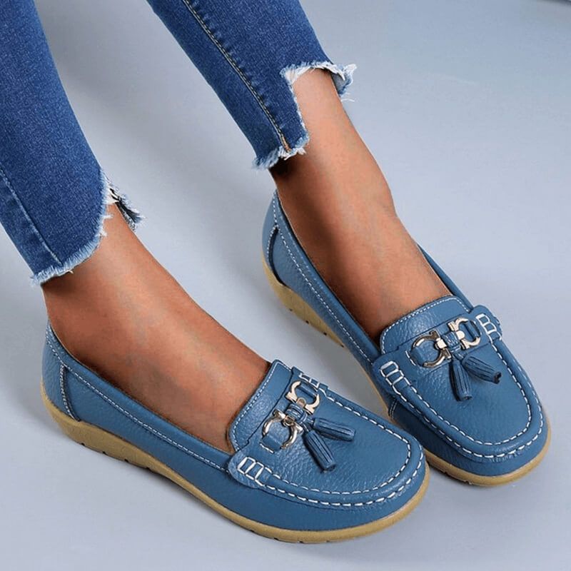 Bibi - Orthopedische Lederen Loafers