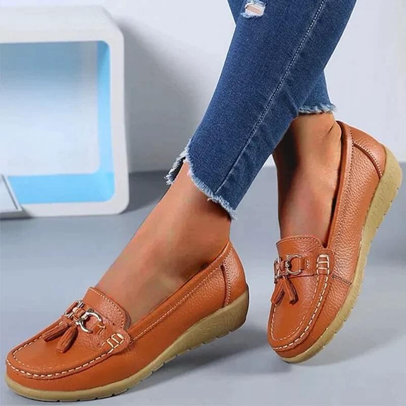 Bibi - Orthopedische Lederen Loafers