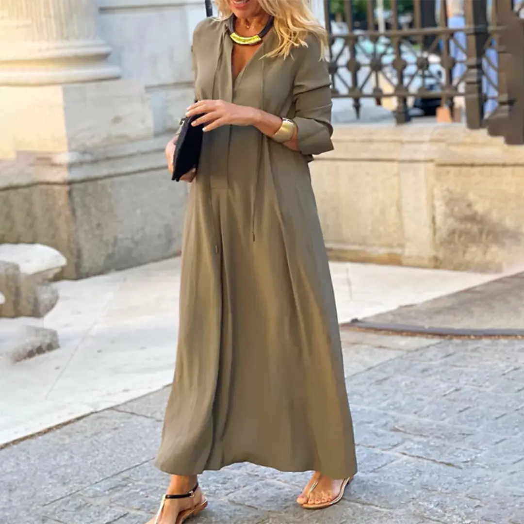 Eva - Elegante Maxi Jurk