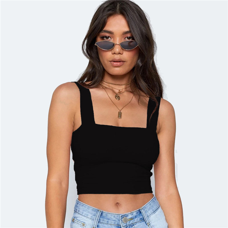 Anna - Cropped Top met Elegantie