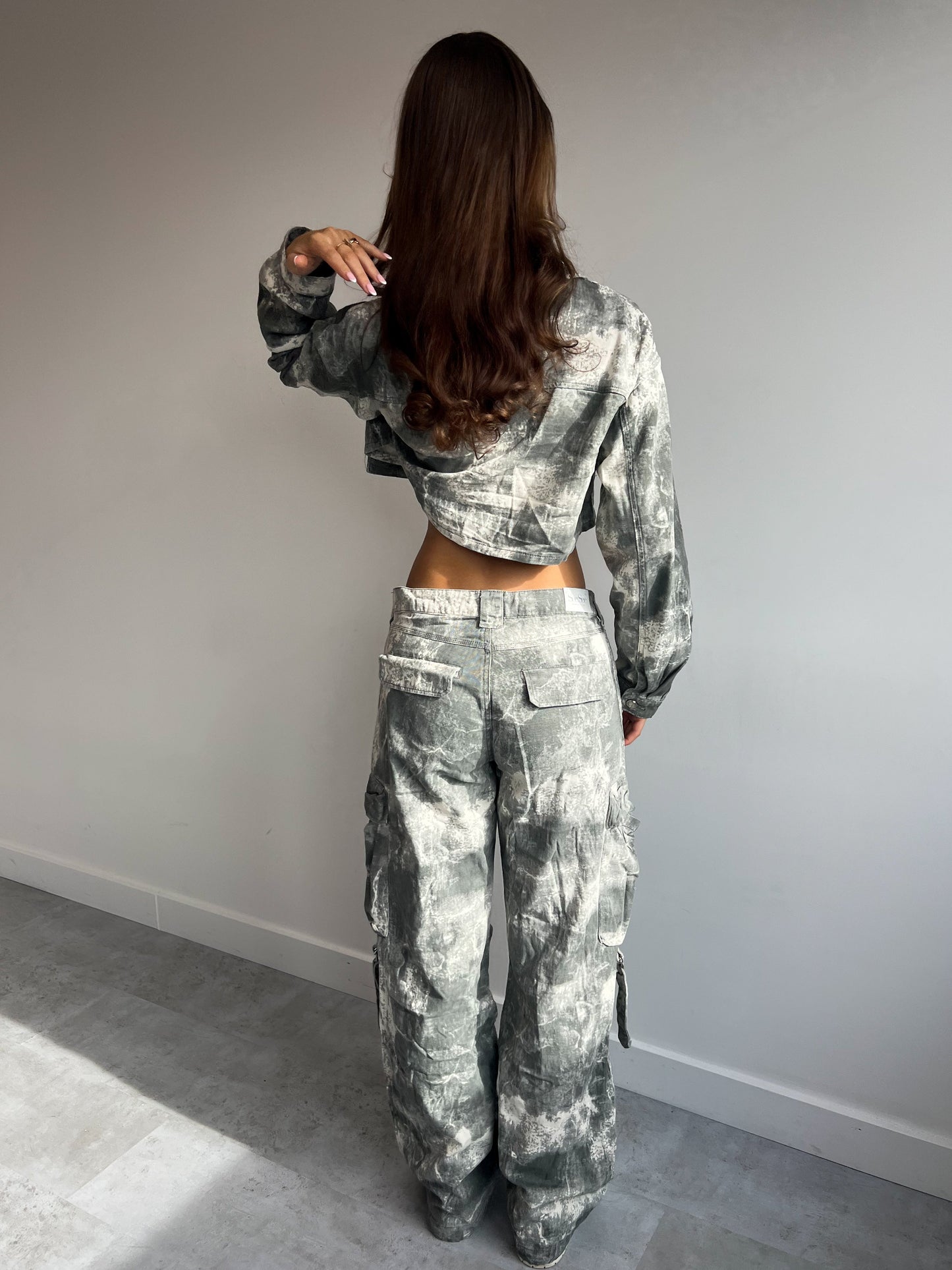 Mia - Camo Comfort Cargo Set