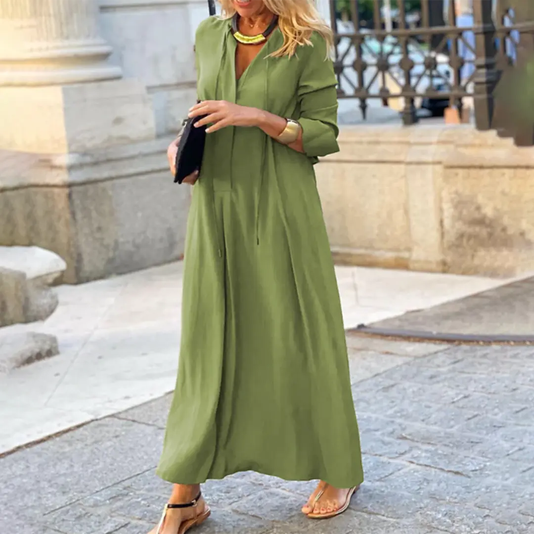 Eva - Elegante Maxi Jurk