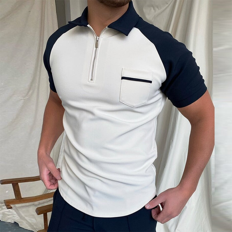 Max - Zomerse Patchwork Polo