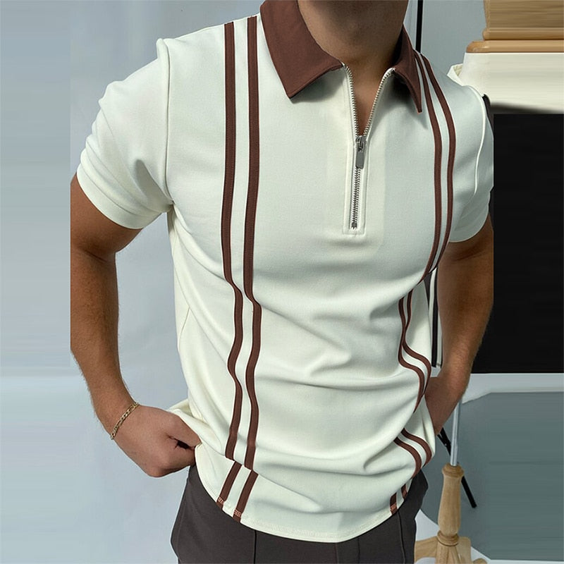 Max - Zomerse Patchwork Polo