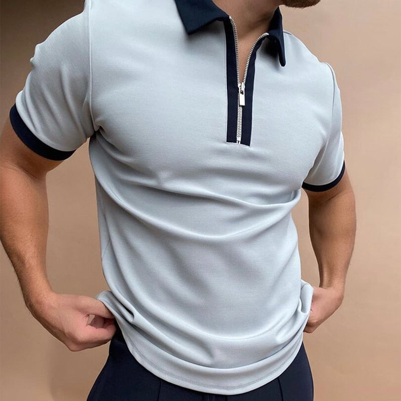 Max - Zomerse Patchwork Polo