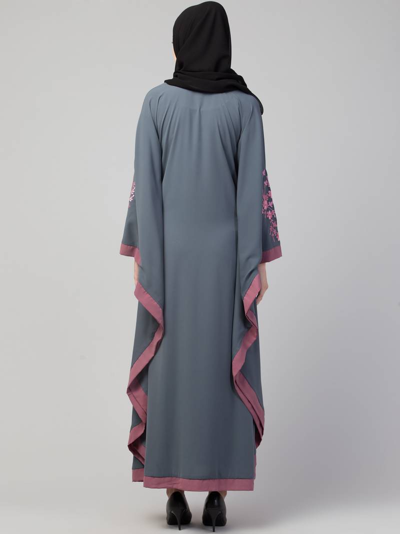 Amina - Geborduurde Designer Abaya Kaftan