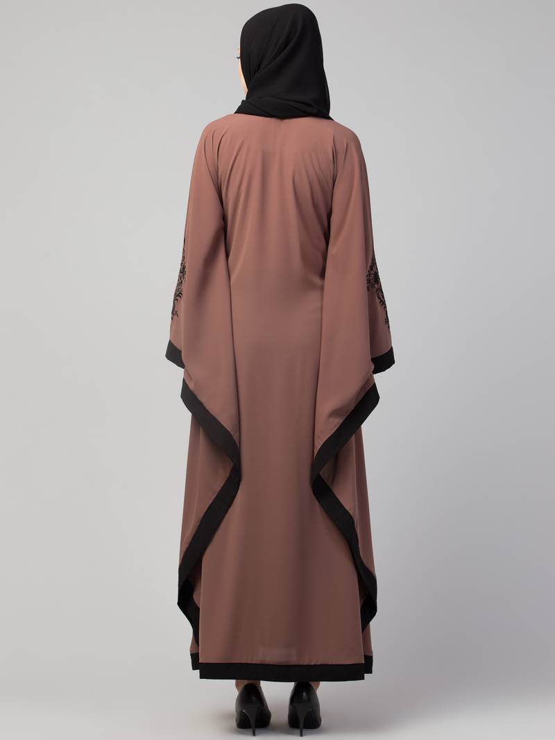 Fatima - Luxe Geborduurde Abaya Kaftan