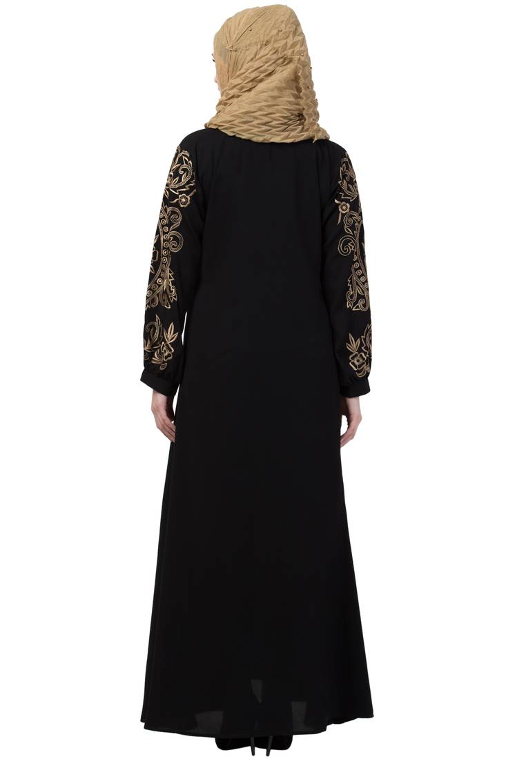 Yasmin - Moderne Zwarte Abaya