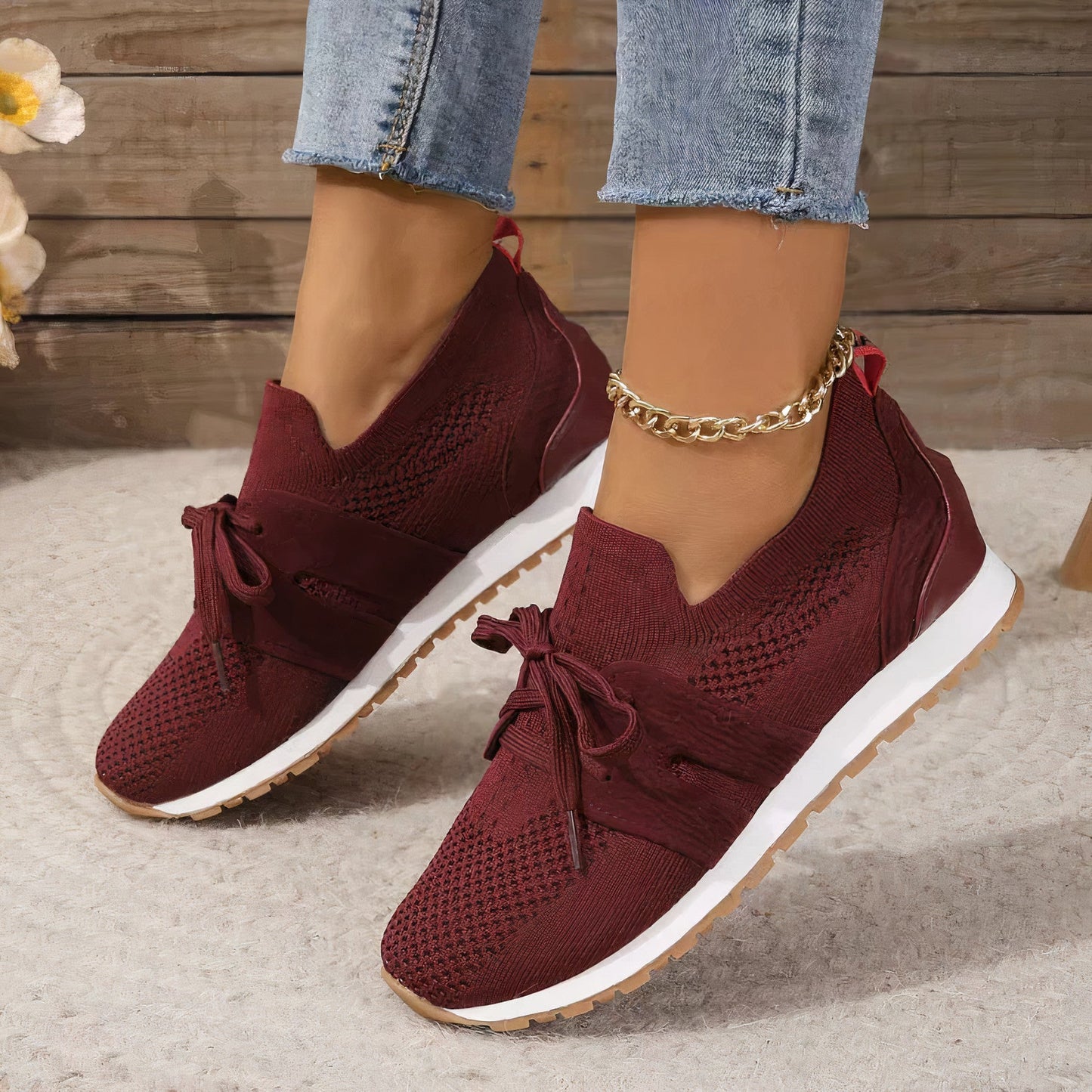 Maya - Ademende Mesh Sneakers