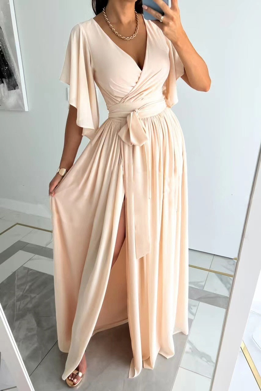 Anne - Elegante Maxi-Splitjurk