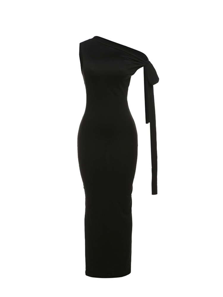 Stella - Elegant Zandloper Maxi Jurk