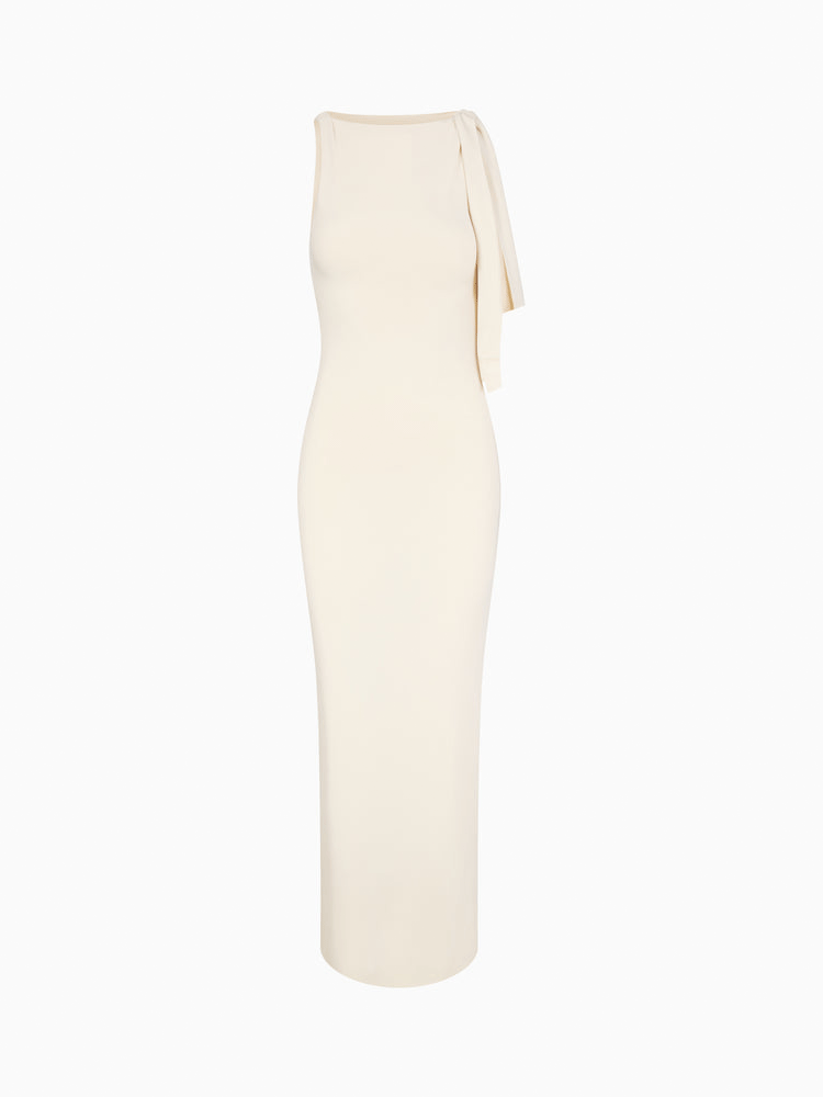 Stella - Elegant Zandloper Maxi Jurk