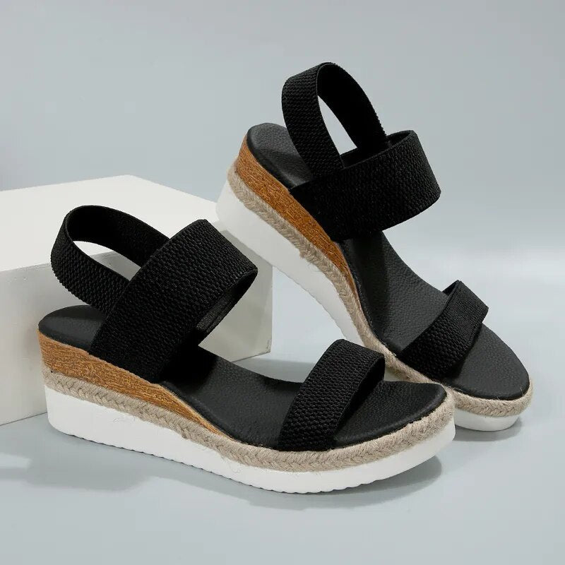 Brianna - Stijlvolle Sleehak Sandalen