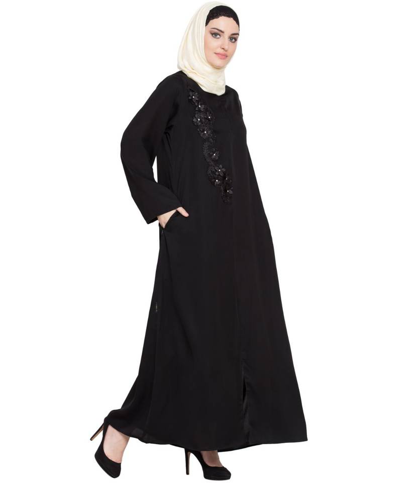 Samira - Geborduurde Nida Abaya