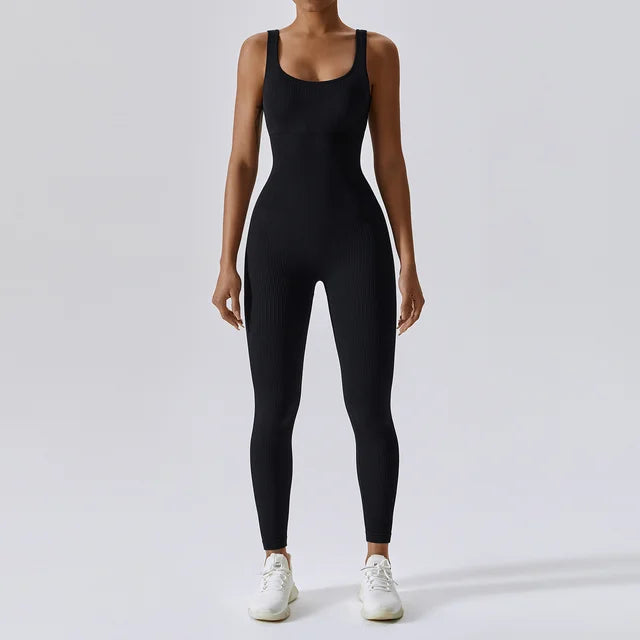 Chloe - Naadloze Jumpsuit - Yoga Romper