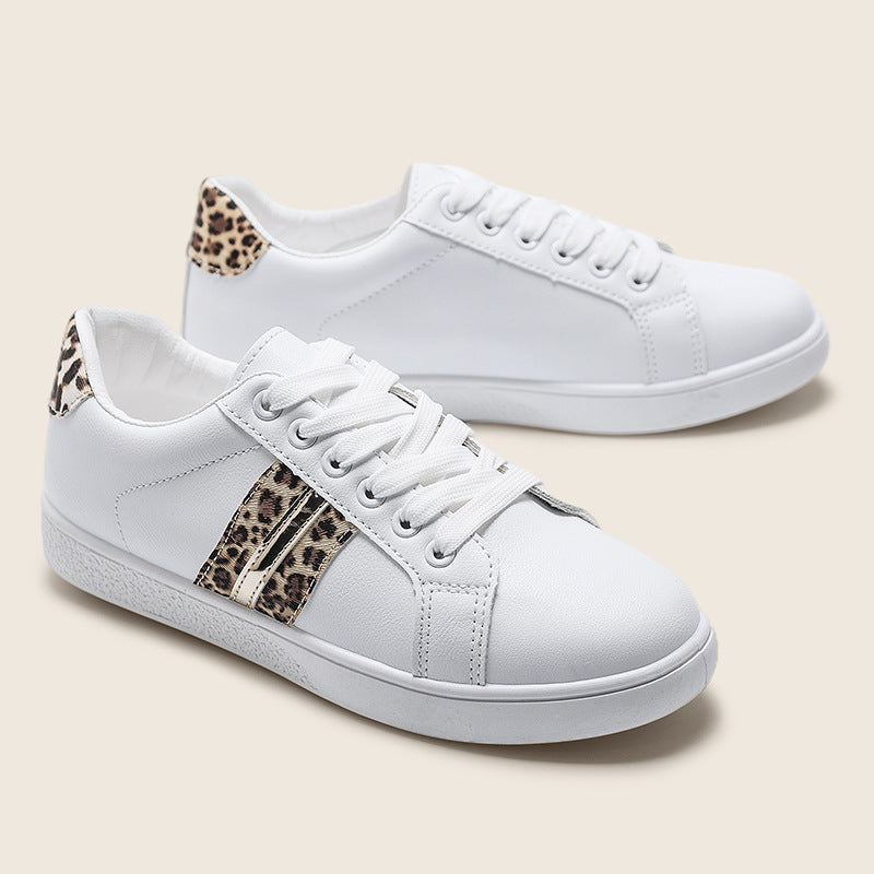 Grace - Comfortabele Mary Jane Luipaard Sneakers