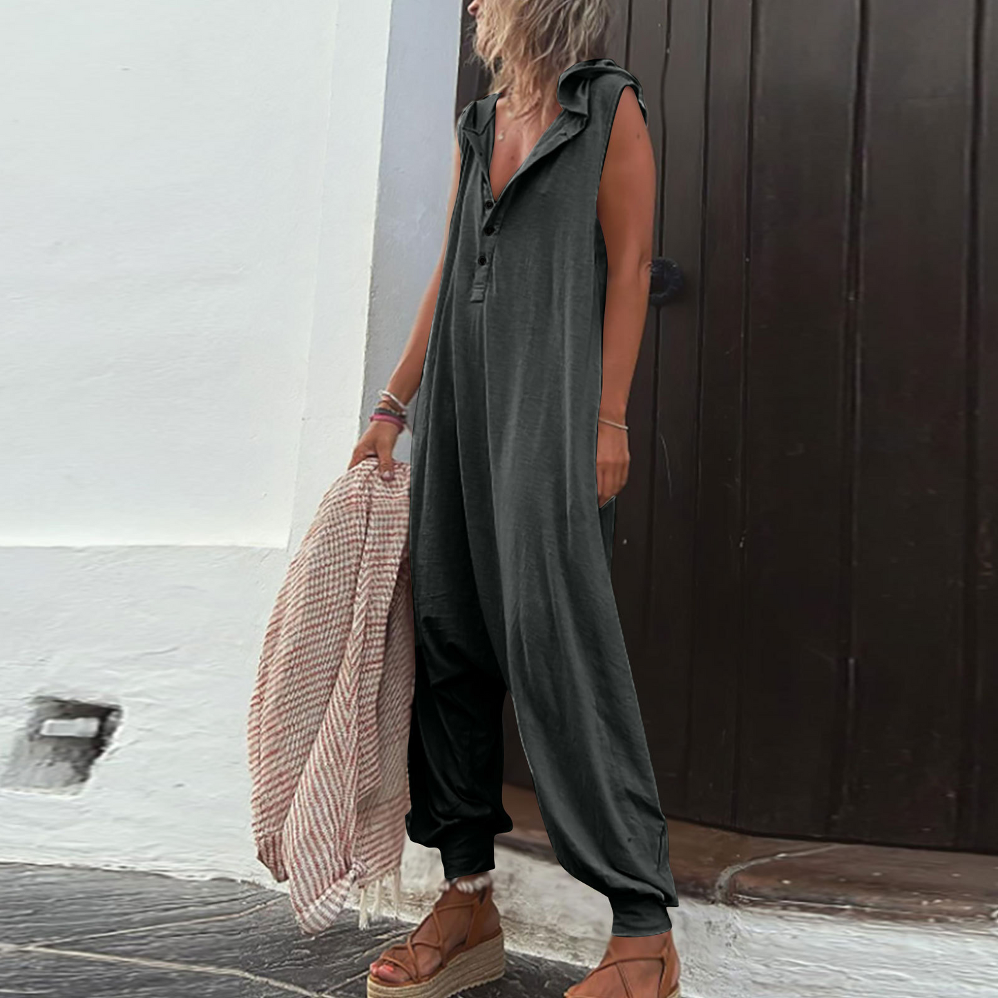 Zoë - Boho Zomer Jumpsuit