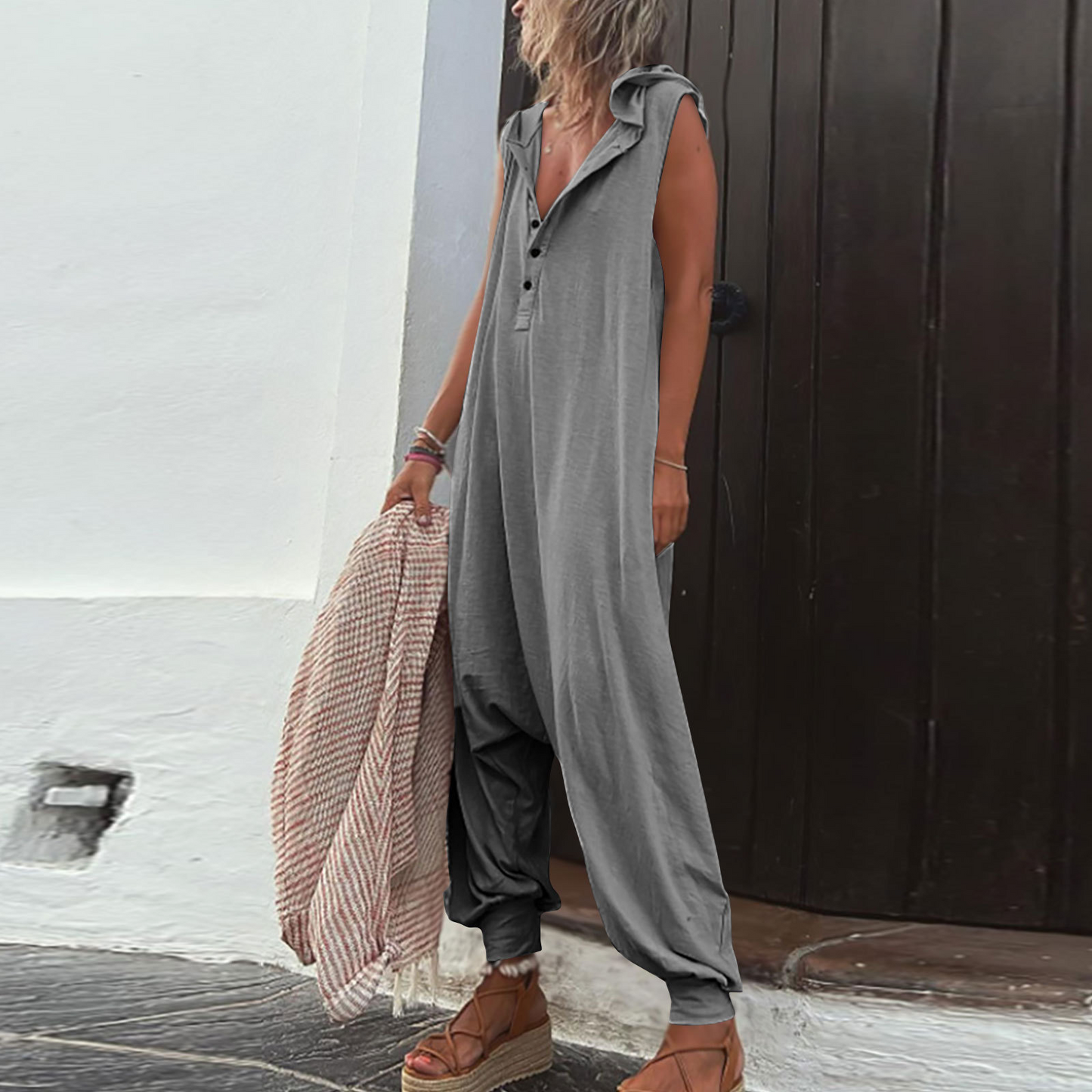 Zoë - Boho Zomer Jumpsuit