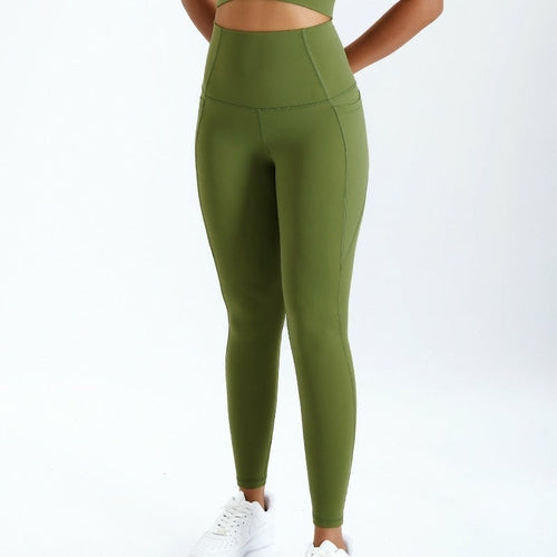 Sophie - Stretchy Hoge Taille Yoga Legging met Zakken