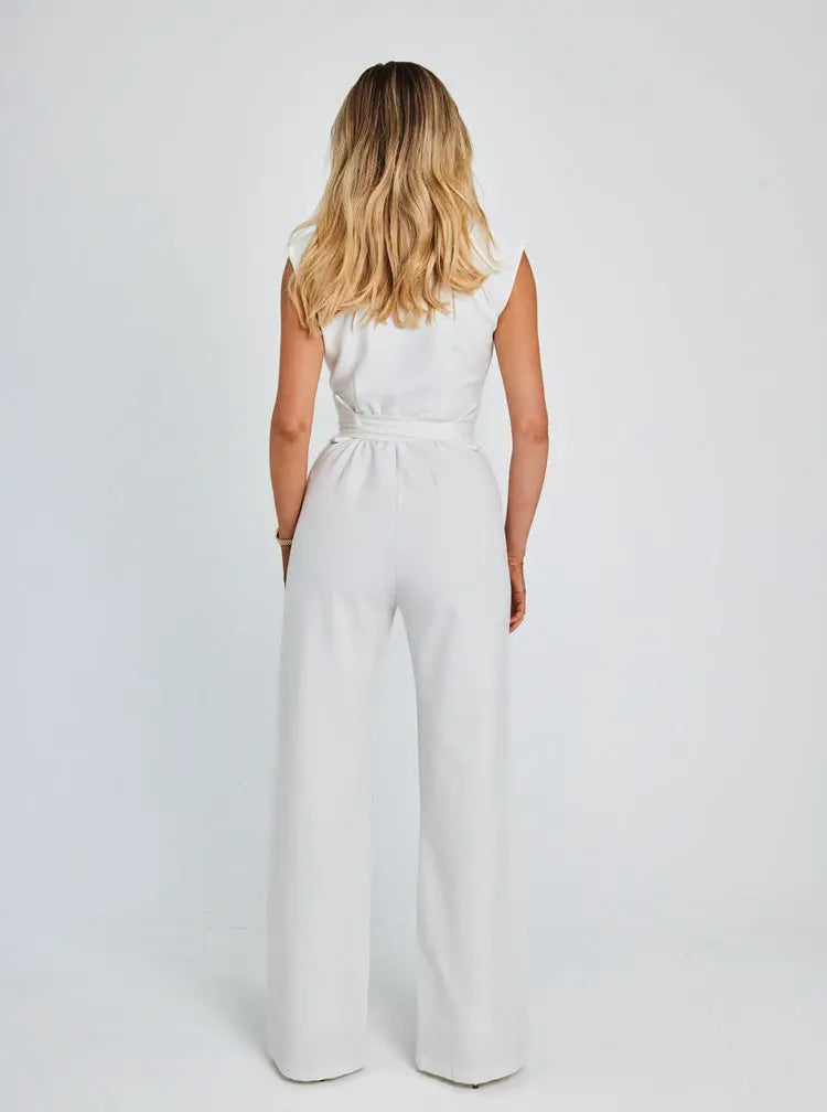 Elise - Elegante Mouwloze Jumpsuit