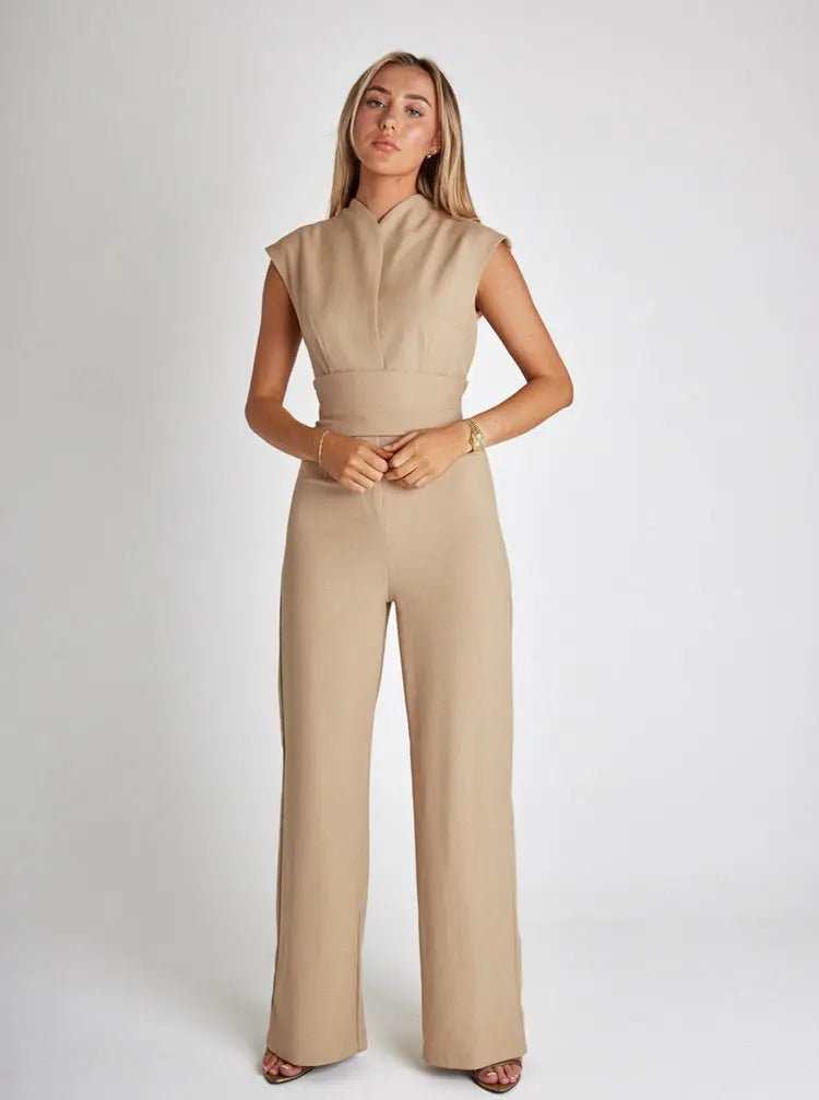 Elise - Elegante Mouwloze Jumpsuit