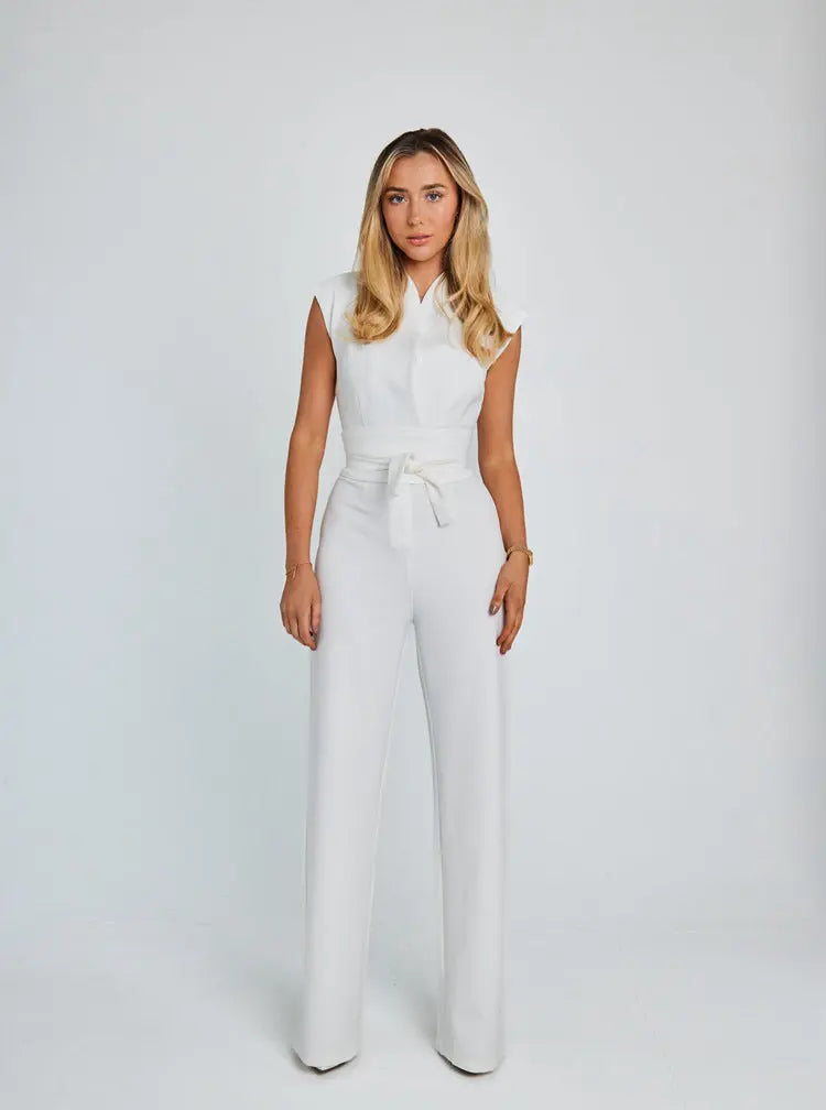 Elise - Elegante Mouwloze Jumpsuit