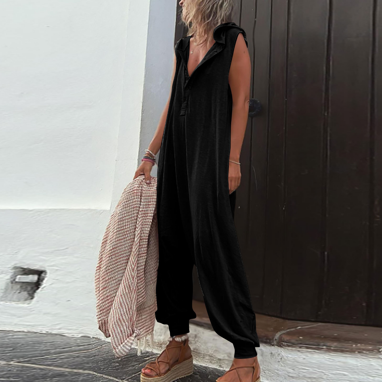 Zoë - Boho Zomer Jumpsuit