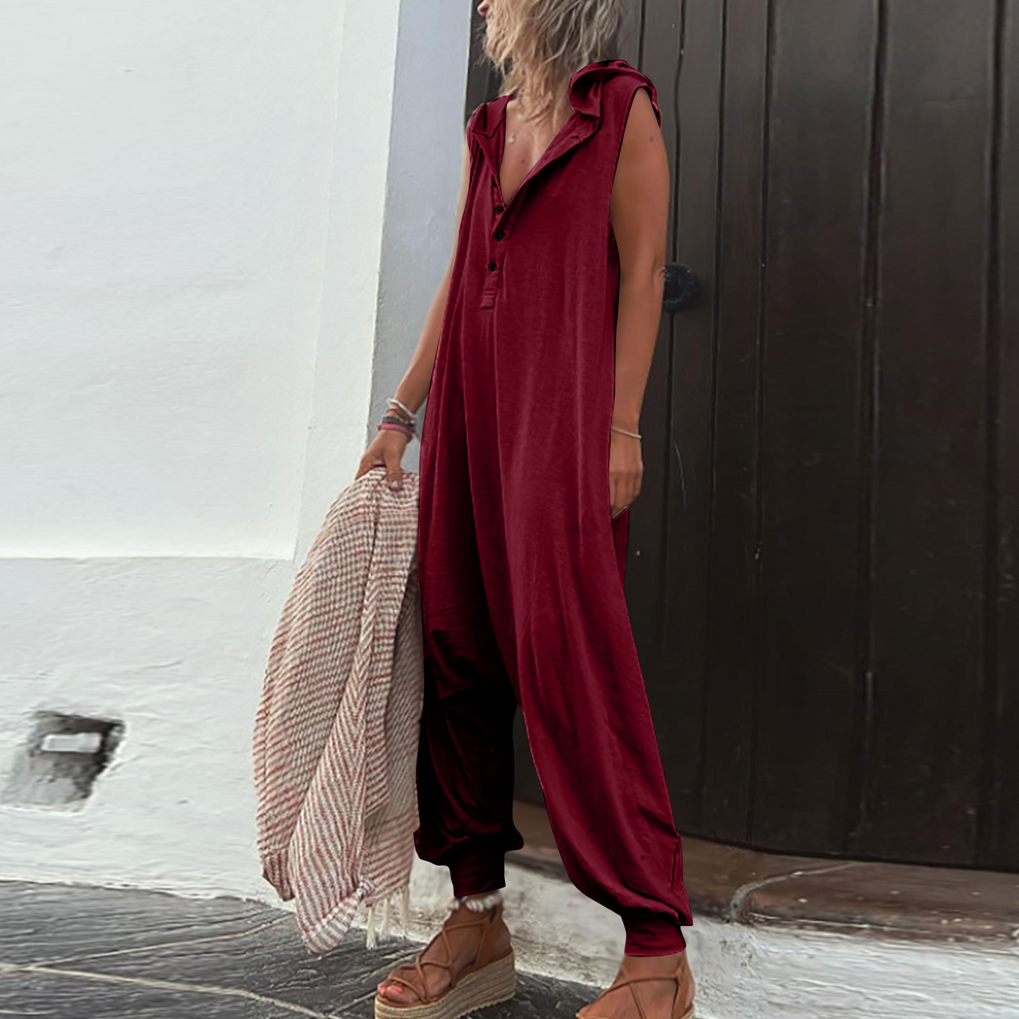 Zoë - Boho Zomer Jumpsuit