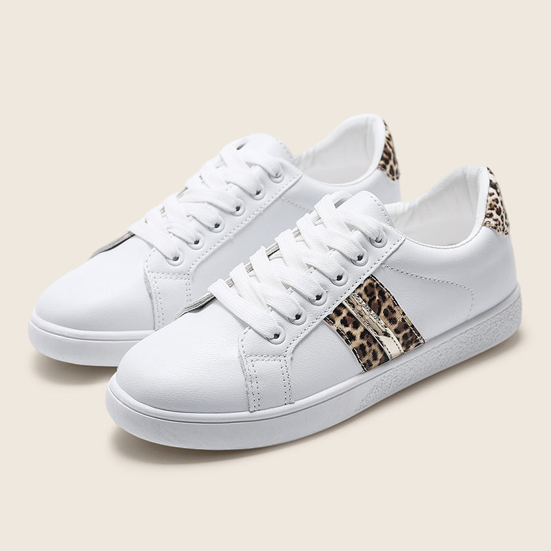 Grace - Comfortabele Mary Jane Luipaard Sneakers