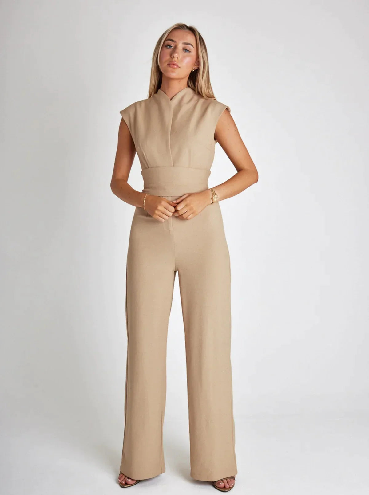 Anna - Stijlvolle Jade Jumpsuit