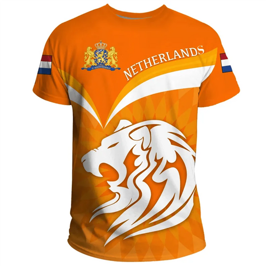 Hans - Oranje Nederland T-Shirt