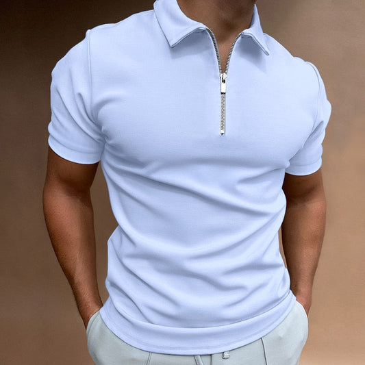 Rafael - Heren Poloshirt met Rits