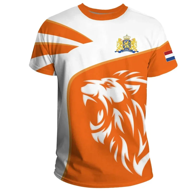 Hans - Oranje Nederland T-Shirt