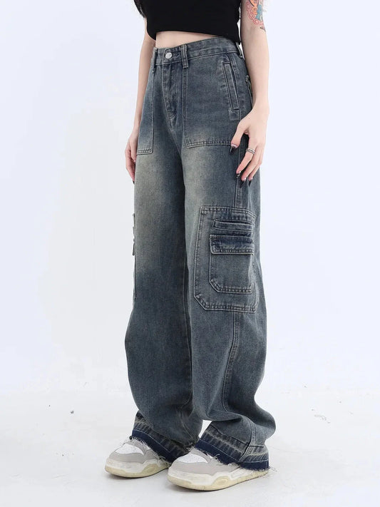 Anna - Vintage Hoge Taille Jeans