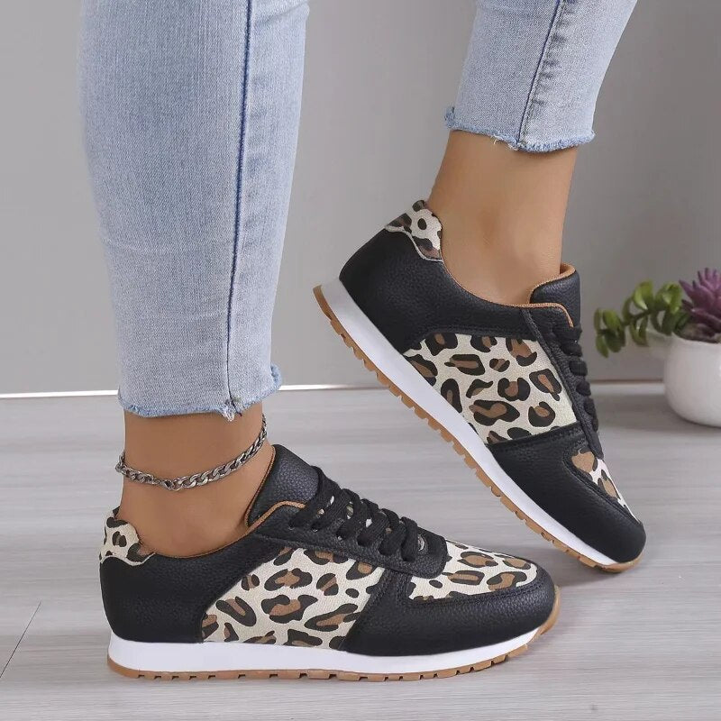 Mila - Luipaardprint Comfort Sneaker